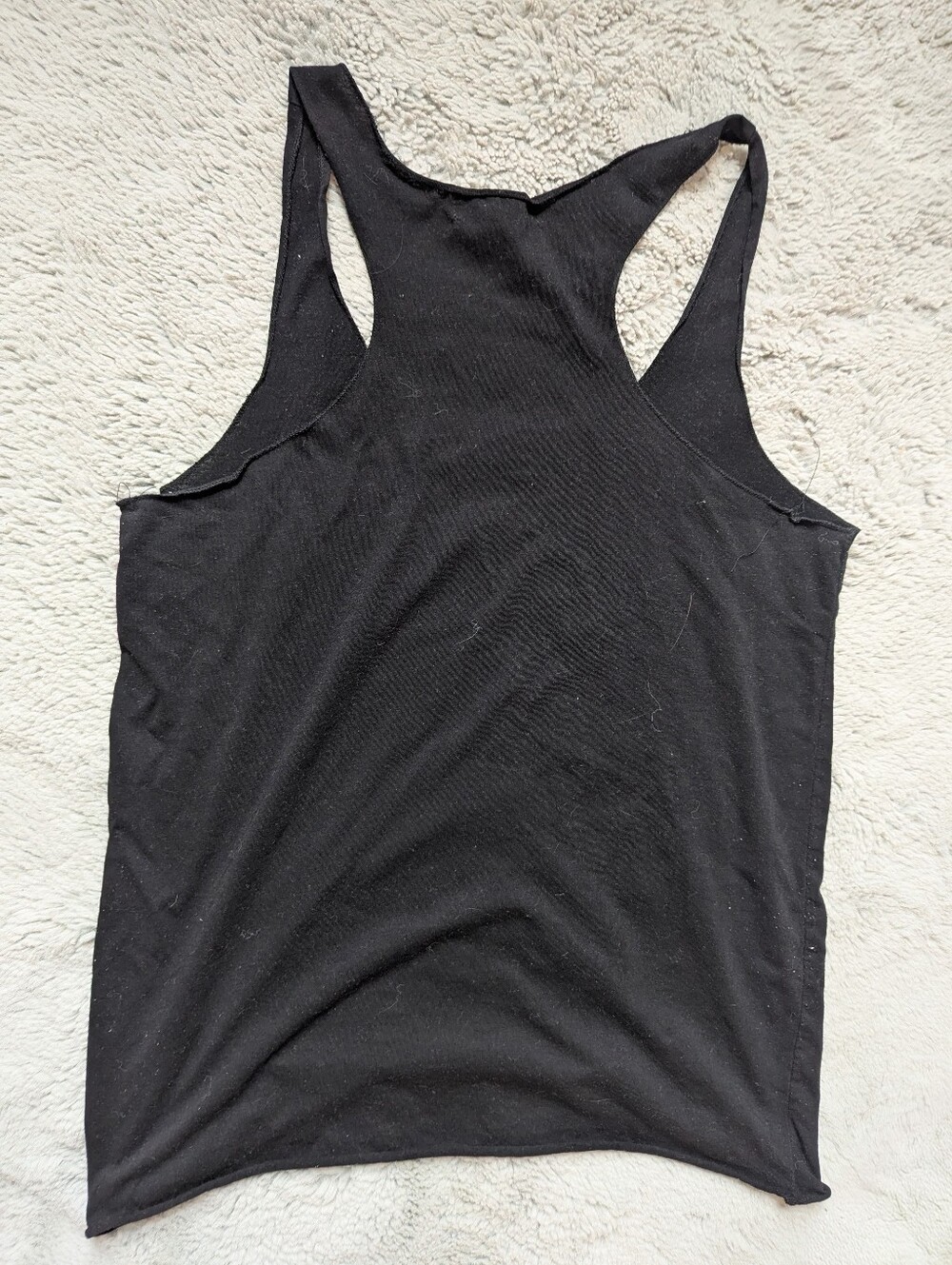 Basic Black Women's Racerback Tank Top | Medium - Picture 2 of 4